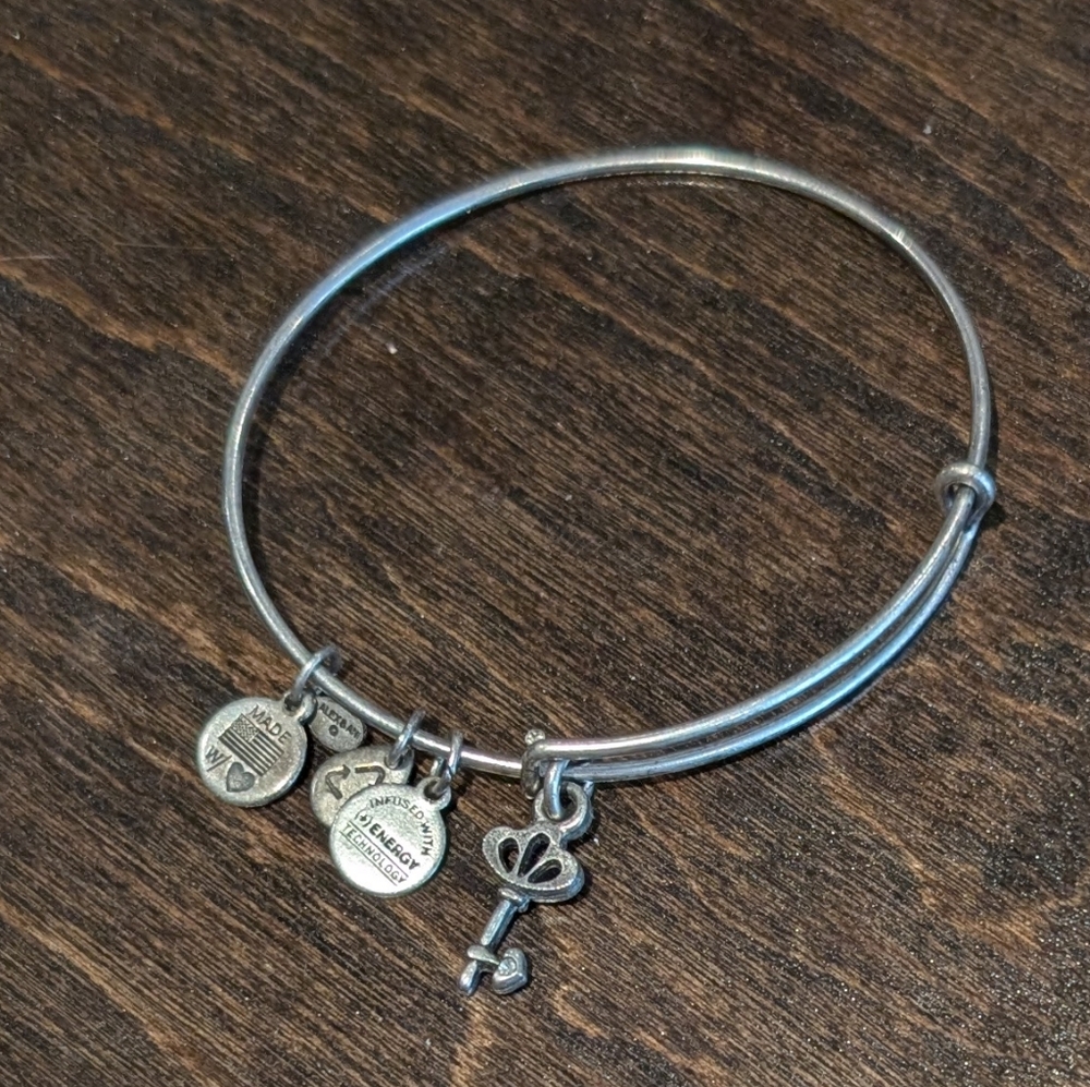 Alex and Ani Key Bracelet